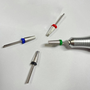 Foret à ongles en carbure à baril conique-pour perceuse électrique <span class=keywords><strong>Dremel</strong></span> Nail Art Design manucure pédicure lime à ongles cuticule propre - Product Image 4