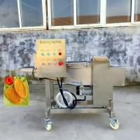 Machine à paner et à enrober la viande automatique MT à excellent prix, avec pompe et roulement en acier inoxydable 304, capacité 200 kg/h