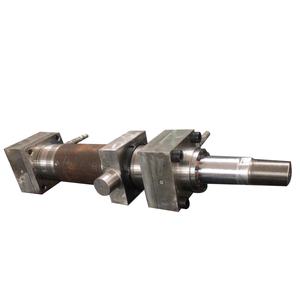 Cylindre <span class=keywords><strong>hydraulique</strong></span> <span class=keywords><strong>télescopique</strong></span> chromé dur haute température pour arbre d'oreille moyen avec chambre à air 160mm course 110-600mm - Product Image 1