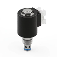 Vanne à cartouche hydraulique à solénoïde haute performance ISV10-22, normalement fermée, type Poppet, pour machines lourdes