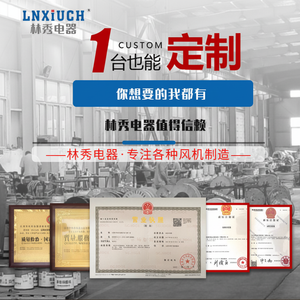 Ventilador Centrífugo de Una Sola Velocidad Linxiu, Ajustable, de Múltiples Aspas, Inclinado hacia Adelante, con Rotor Externo, Disponible en Stock - Product Image 1