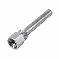 Acero inoxidable 1/2 NPT M20 * 1,5 M27 * 2 Termómetro bimetálico RTD Termopozo