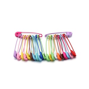 Alfileres de seguridad de metal de colores dulces, colores variados, 50 paquetes para la fabricación de joyas y ajuste de ropa - Product Image 2