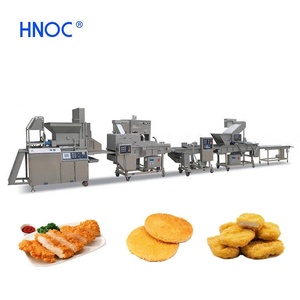 Chất lượng cao Gà Cá thịt Nugget hình thành dòng Jamaica patty làm dòng gà cốm dây chuyền chế biến - Product Image 4