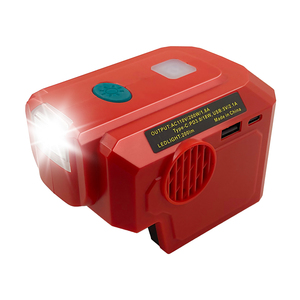 Inversor de Corriente Portátil de 200W para Cargador de Batería de Litio Milwauke de 18V, Adaptador de Inversor - Product Image 2