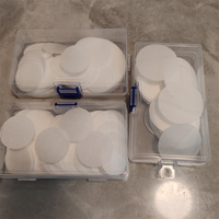 Décorations de gâteaux en papier gaufré comestible, écologiques, design personnalisé, cercle 8cm 5cm 3.8cm, style simple, toutes occasions, décoration de desserts
