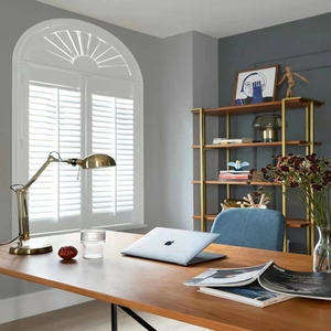 Anyhoo Écologique Durable Facile À <span class=keywords><strong>Nettoyer</strong></span> Fonctionnel Intérieur/Extérieur Élégant <span class=keywords><strong>PVC</strong></span> Vinyle Persiennes Volets Modernes Divers <span class=keywords><strong>Cadre</strong></span> - Product Image 5