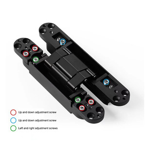 Bản Lề Vô Hình Cửa Tuôn Ra Bằng Gỗ 40Kg/60Kg/80Kg Bản Lề Ẩn Chữ Thập Cửa Gấp Vô Hình Bằng Hợp Kim Kẽm 180 Độ - Product Image 4