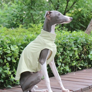 Vêtement pour animaux de compagnie anti-salissure simple pour sorties, veste de protection solaire d'été OEM en gros pour lévrier italien et <span class=keywords><strong>whippet</strong></span> - Product Image 5
