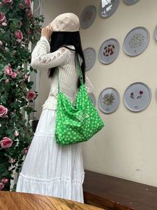 Retro Floral Bulk Soft Cotton Floral Single Shoulder <b>Bag</b> Large Capacity <b>Bag</b> Commuting Handbag and Portable <b>Bags</b> - Product Image 4
