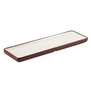 A5 <b>melamine</b> long <b>plate</b>, imitation porcelain sushi <b>plate</b>, rectangular platter for artistic dishes, tableware for hotels, - Product Image 5