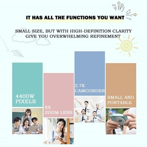 Limited <strong>2</strong>.4-inch TFT Color Screen HD Digital <strong>Camera</strong> Portable Travel 8X Zoom Smart <strong>Camera</strong>(Black Standard) - Product Image 4