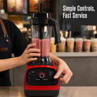 Mixeur Commercial 2,5 L Haute Performance Grande Vitesse pour Smoothies, Lait, Thé, Restaurant, Cuisine, Broyeur à Glace