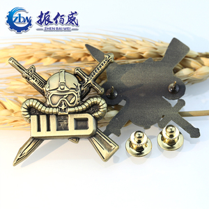 Badges personnalisés en émail, produit de haute qualité, bon marché, Logo en métal, épingle à revers, pas de commande maximale - Product Image 2