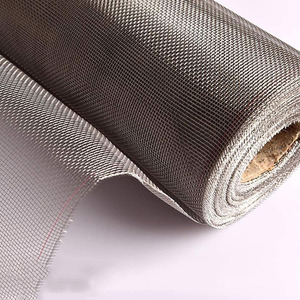 Rete metallica decorativa architettonica in acciaio inossidabile Ss316 intrecciata in titanio per Archi del soffitto - Product Image 2