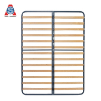 Cadre de lit king-size en métal, sommier de luxe, accessoire de remplacement de luxe, pièces de rechange en vrac pour la production de meubles en série