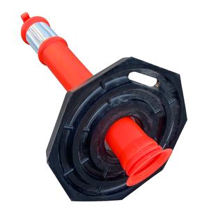 Bolardo DE TRÁFICO DE PE delineador de tráfico reflectante 720MM poste de advertencia conducción nocturna llamativo y duradero - Product Image 3