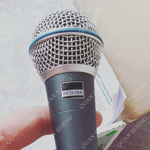 Microfono dinamico cardioide professionale BETA58A con corpo in metallo per performance dal vivo, <span class=keywords><strong>karaoke</strong></span> e registrazione - Product Image 3