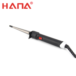 Rizador de Pelo Profesional NB WIDE, Fácil de Usar, con Barril Cónico de Cerámica Negra PTC y LED, 13-25 mm, 110-240 V, 120C-210C - Product Image 4