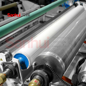 Chất lượng cao Tự động bong bóng không khí PE thổi phim máy 3 đến 7 lớp sản xuất phim bong bóng cho bao bì nhựa - Product Image 4