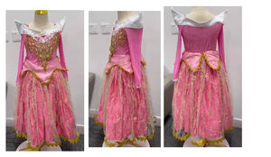 Robe de Princesse <span class=keywords><strong>Aurore</strong></span> en Dentelle pour Filles, Costume de <span class=keywords><strong>Belle</strong></span> <span class=keywords><strong>au</strong></span> <span class=keywords><strong>Bois</strong></span> <span class=keywords><strong>Dormant</strong></span>, Robes pour Enfants, Fête d'Anniversaire et de Noël, Carnaval d'Halloween, Cosplay - Product Image 6