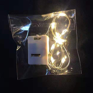 للبيع بالجملة مصباح سلك نحاسي LED للكريسماس داخلي صغير من كلوريد البولي فينيل ، خط إضاءة للتزيين ، مقاوم للماء IP43 يعمل بالبطارية - Product Image 3