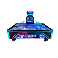Machine de jeu de hockey sur air personnalisée avec logo OEM d'usine, équipement d'arcade de hockey sur glace à forte rentabilité avec système de rédemption de billets