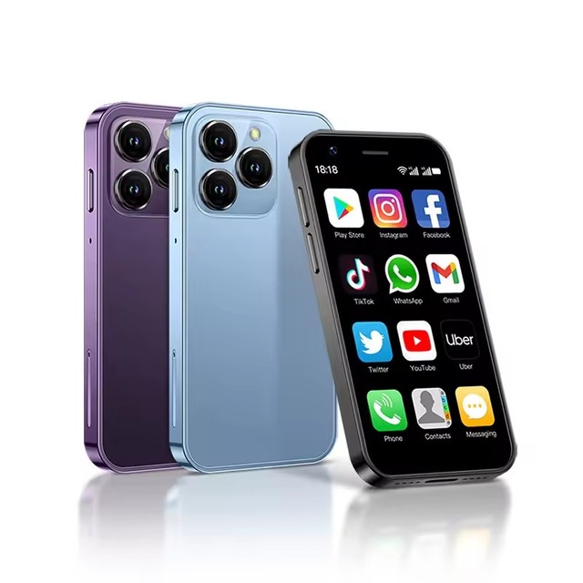SOYES XS16 Mini Smartphone Phone 4G LTE 3GB+64GB 3Inch Cellphone Android10 2000mAh 5MP Dual SIM Mini Telephone Portable