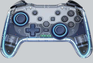 Manette de <span class=keywords><strong>jeu</strong></span> sans fil RGB GAMINJA pour Nintendo <span class=keywords><strong>Switch</strong></span> 2 /<span class=keywords><strong>Lite</strong></span> /<span class=keywords><strong>Switch</strong></span> avec batterie rechargeable, contrôleur de <span class=keywords><strong>jeu</strong></span> à 6 axes - Product Image 3