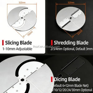 Máquina Cortadora de Verduras Multifuncional de Bajo <span class=keywords><strong>Precio</strong></span>, Máquina Cortadora de Pepinos en Rodajas para Zanahoria y Patata - Product Image 4