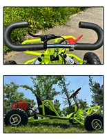 Nuevo Kart Todoterreno de 90cc y Dos Tiempos con 2 Amortiguadores Delanteros y 2 Amortiguadores Traseros