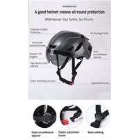 Casque de vélo pour adultes certifié CPSC, léger, pour route et VTT, avec système de réglage ajustable