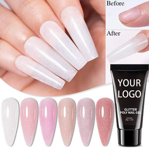 Gel Constructor <span class=keywords><strong>de</strong></span> Uñas Poly Extension, Nuevo, Precio Competitivo, Sin HEMA, Sin TPO, Gel Acrílico Poly para Extensión <span class=keywords><strong>de</strong></span> Uñas - Product Image 2