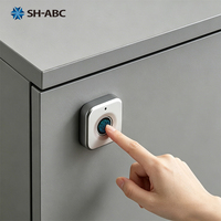 Serrure de tiroir à empreinte digitale, serrure de sécurité électronique intelligente intégrée pour armoire, classeur, armoire à chaussures, rangement