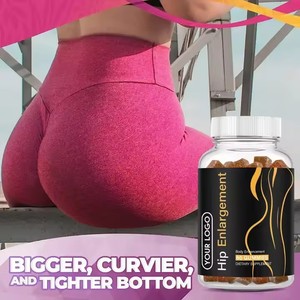 Gummies pour l'élargissement des hanches, complément alimentaire pour les femmes, amélioration des fesses, marque privée, pour les hanches et la poitrine - Product Image 3