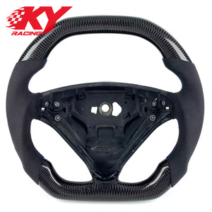 Volant sport en fibre de carbone sur mesure pour Mercedes Benz Classe C W203 R171 AMG SLK SLK350 SLK55 SLK63 S65 SL550 AMG - Product Image 1