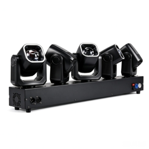 ไฟบีมเคลื่อนที่ขนาดเล็ก 5x40W RGBW LED รุ่น Tornado Light, 300W Osram 4-in-<span class=keywords><strong>1</strong></span>, วงแหวน RGB, DMX512, สำหรับเวทีและคลับ - Product Image 2