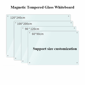 Hot Sale Glass Magnetic White <strong>Board</strong> Glass Writing <strong>Board</strong> Wall Mounted for Office and School Classroom - Product Image 3