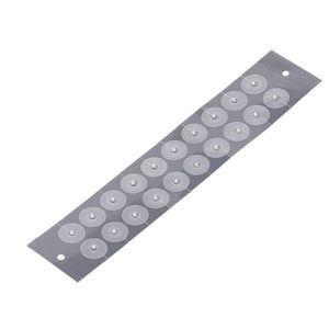 Pellet de oreja de acupresión de reflexología de plata de acero inoxidable de una sola pieza - Product Image 1
