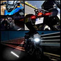Clignotant LED avant arrière pour moto E-mark Projecteur clignotant dynamique Clignotants Led Indicateur Clignotants