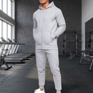 Survêtement à capuche imprimé personnalisé avec logo, écologique, nouvelle collection, design tendance, vente en gros, vêtements décontractés pour hommes - Product Image 2