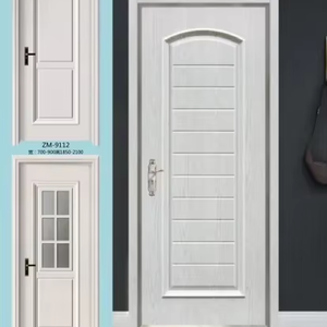 Iç banyo kapısı derileri PVC kapı cilt kalıplı kapı cilt - Product Image 1