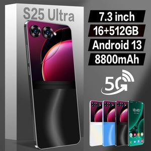 Nuevo S25 Ultra de 6.7 Pulgadas, 12GB+512GB, 48MP+72MP, 7000 <span class=keywords><strong>MA</strong></span>, <span class=keywords><strong>Android</strong></span> 14.0, Desbloqueo Facial, Teléfono Inteligente 5G - Product Image 4