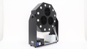 Máquina de Burbujas LED HN de 120W con 3 Cabezales, Generador de Burbujas 4 en 1, Luces LED de Haz para Navidad, Bodas, Fiestas, Eventos, Conciertos, Espectáculos, Discotecas - Product Image 6