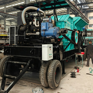Concasseur mobile diesel à marteaux <span class=keywords><strong>1000x1000</strong></span>, machine de concassage de pierres robuste pour ligne de production de béton et d'exploitation minière - Product Image 3