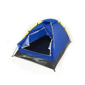 Wind Valley Venta caliente precio barato equipo de camping al aire libre 2 hombre doble capa cúpula personalizada impermeable tienda de campaña