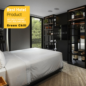 Solución de diseño de interiores de muebles de dormitorio de hotel modernos y personalizados para proyectos de hoteles de lujo y boutique. - Product Image 1