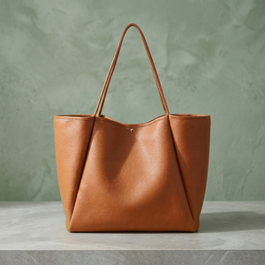 Pochette décontractée pour femme en cuir véritable de qualité supérieure, souple, durable, grande capacité, fermeture éclair étanche, Saint-Valentin - Product Image 1
