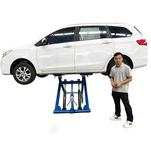 Pont élévateur à ciseaux portable 3 tonnes, élévateur mobile à levée intermédiaire de 1,2 m pour <span class=keywords><strong>garage</strong></span> domestique - Product Image 5
