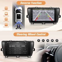 Radio Video Mobil Android Grosir 4+64GB untuk Toyota Prius Layar Stereo Mobil 9" Dengan GPS Carplay Android Auto Mirror Link